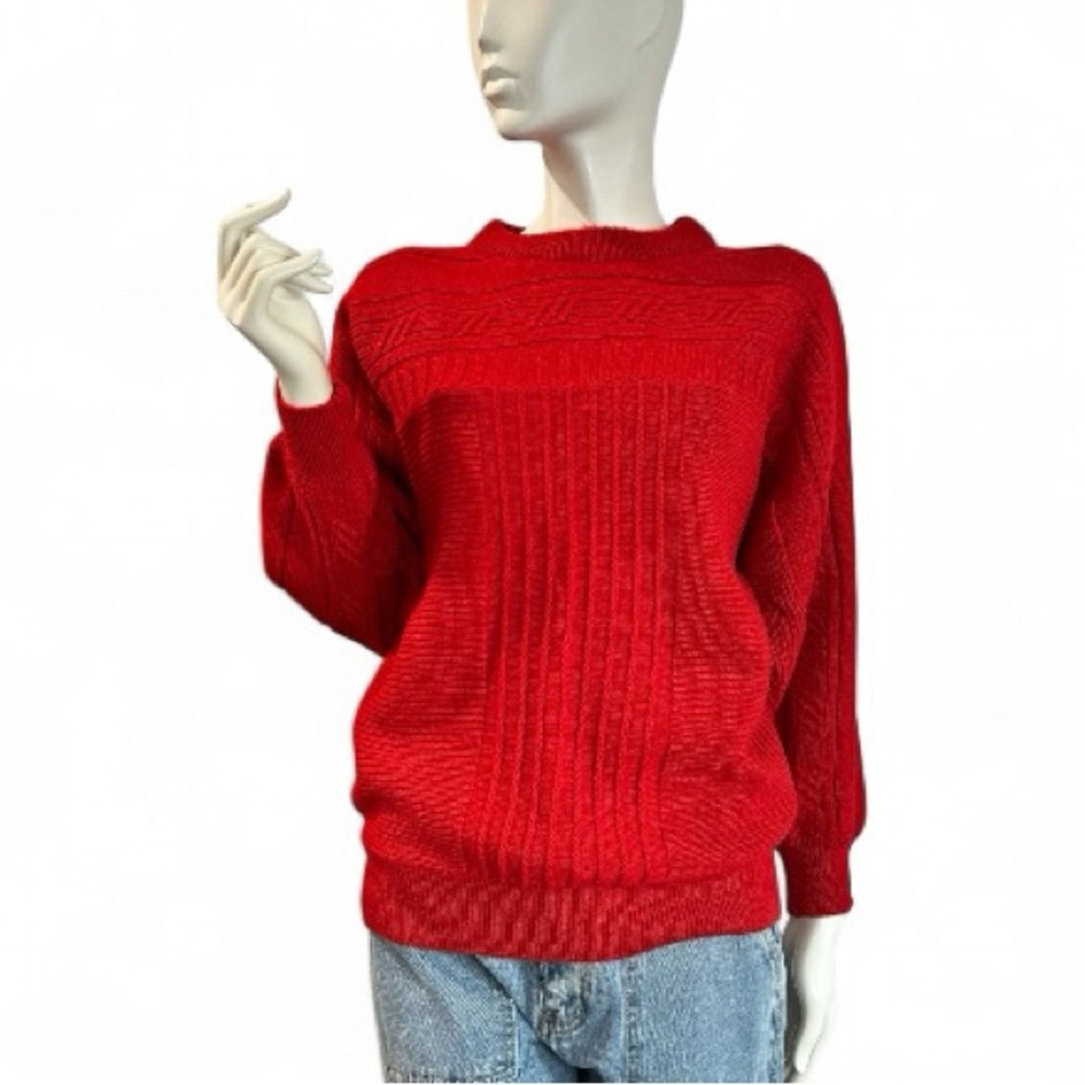 Vintage 70s Unisex Italian Ski Sweater With History😉